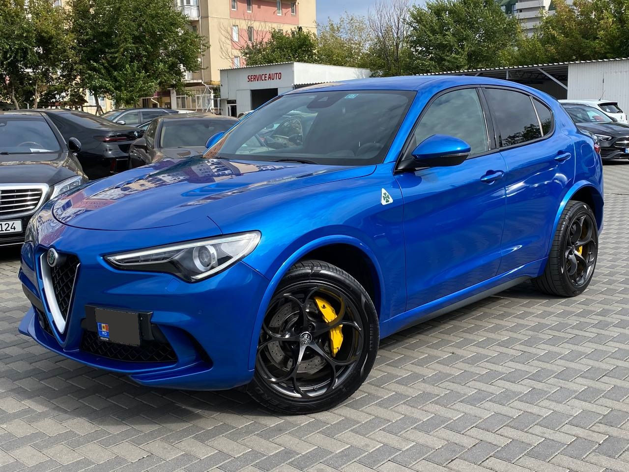 Альфа Ромео Стельвио Квадрифольо Альфа Ромео Стельвио Квадрифольо